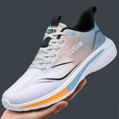 Men'S Breathable Mesh Running Shoes | Stable Support Training Sneakers
